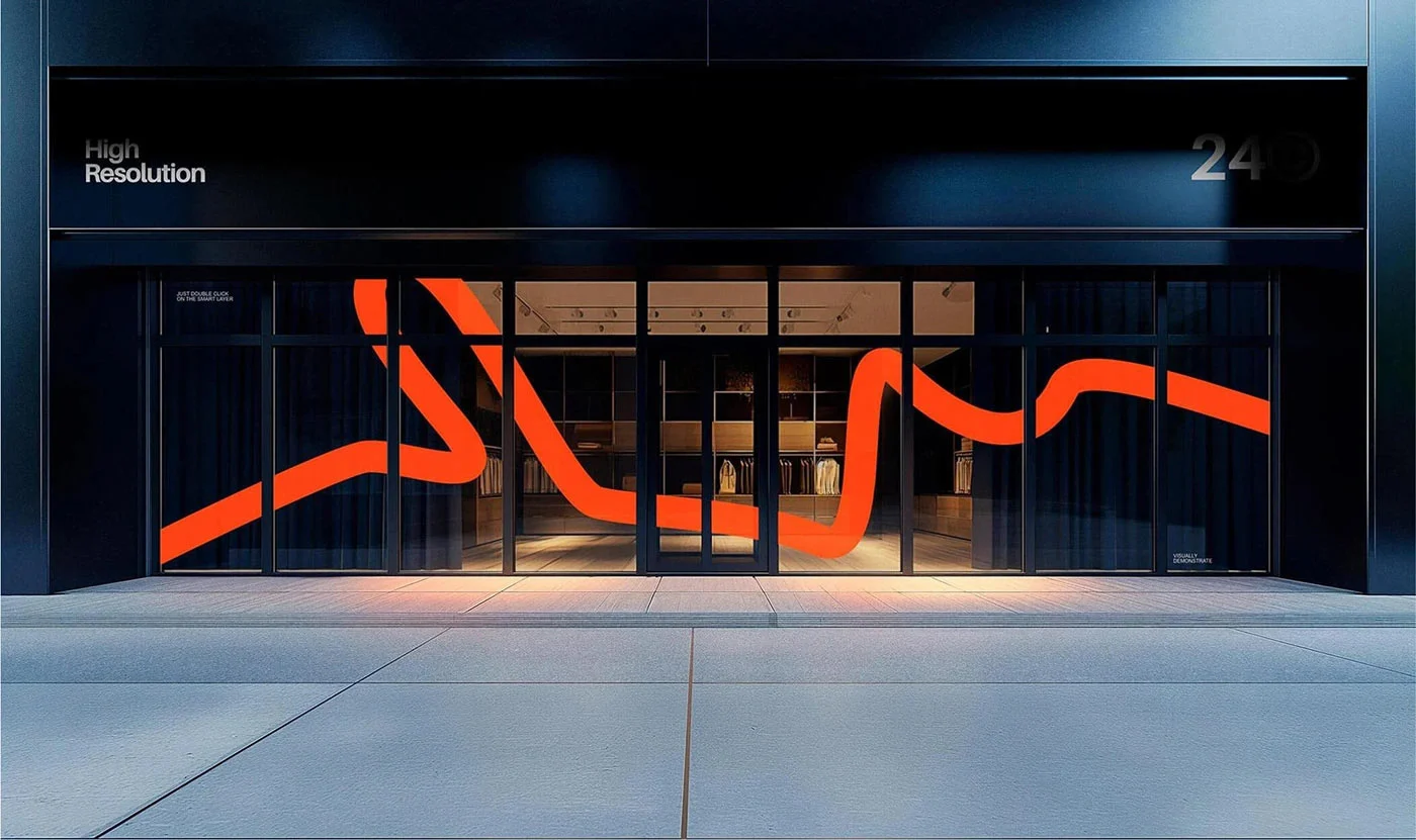 Linear Motion Branding Concept